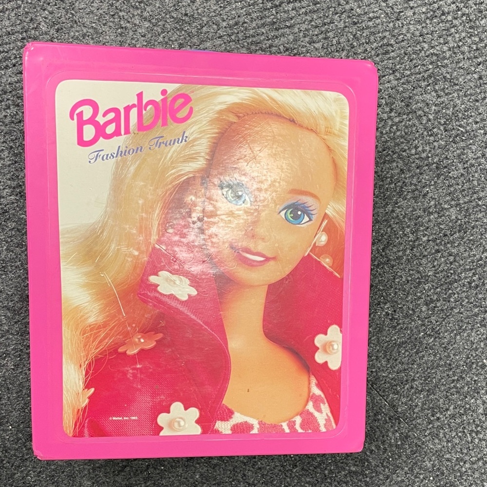1993 Barbie Carrying and Storage Case vintage Y2K 90s Pink